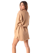 'Nude' Sweatshirt Dress SS22