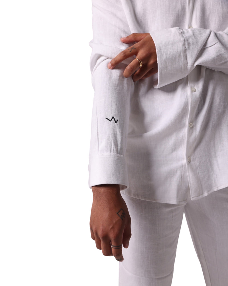 'White' Linen Shirt